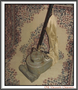 Old Metal Hoover Vacuum Cleaner